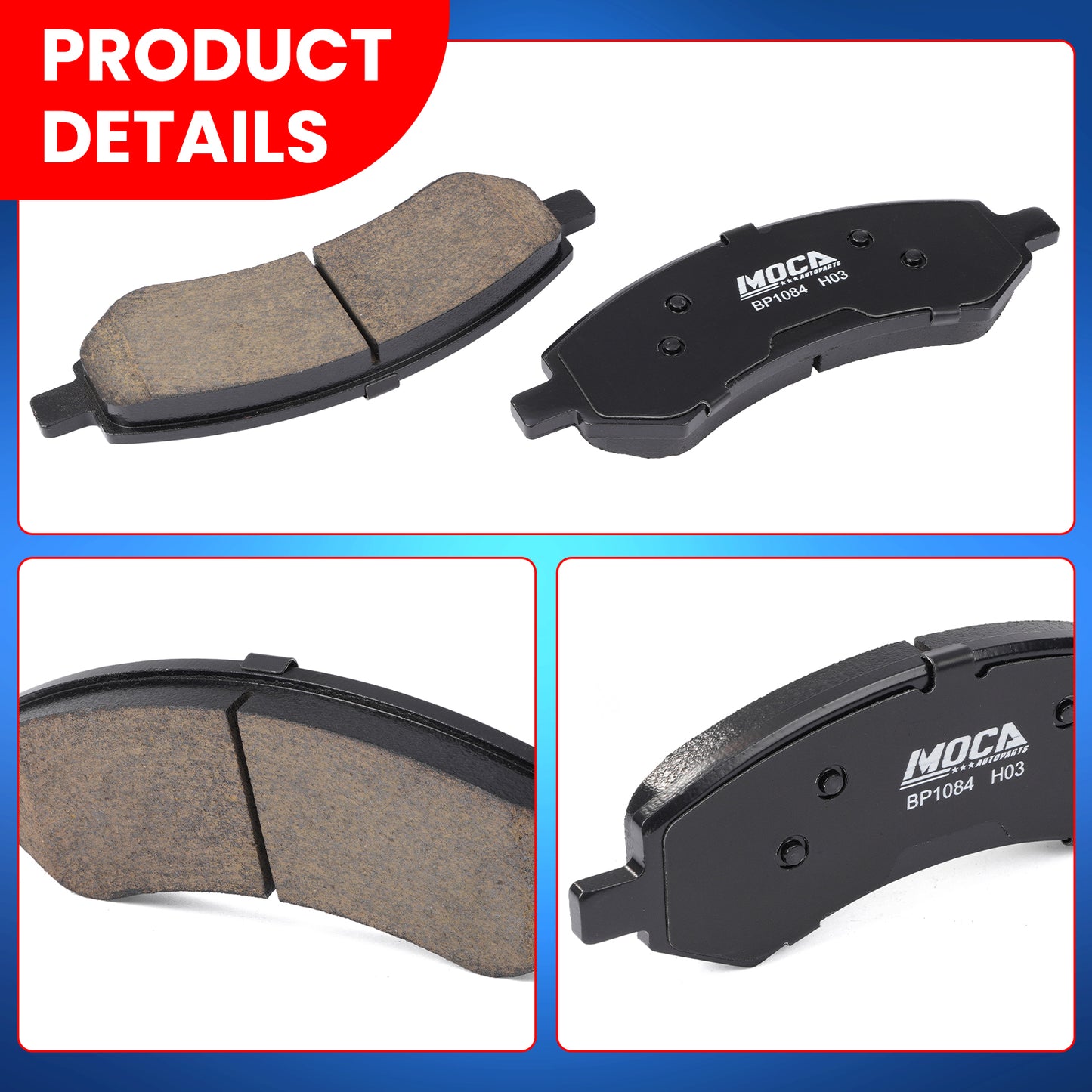 MOCA Disc Brake Pads - BP1084