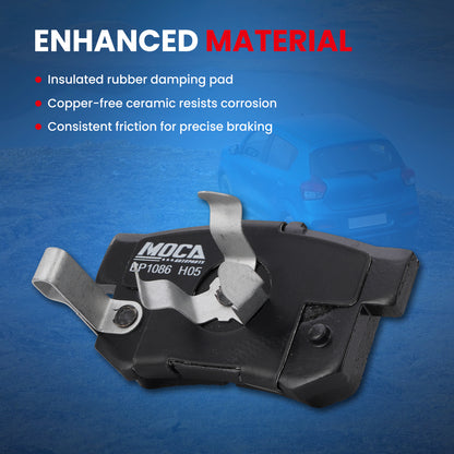MOCA Disc Brake Pads - BP1086