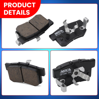 MOCA Disc Brake Pads - BP1086