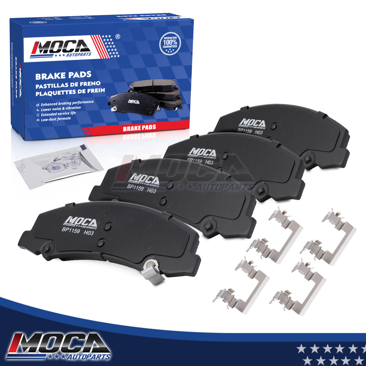 MOCA Disc Brake Pads - BP1159