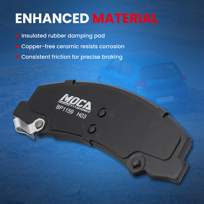 MOCA Disc Brake Pads - BP1159
