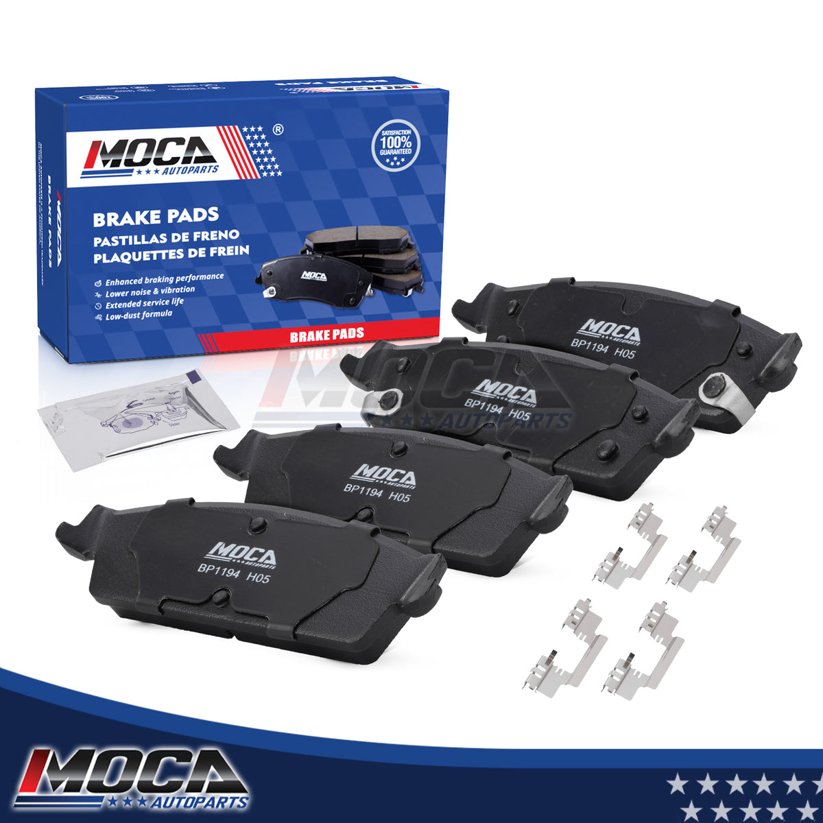 MOCA Disc Brake Pads - BP1194