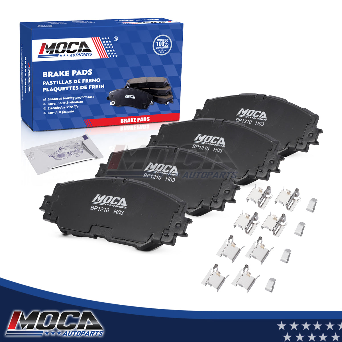 MOCA Disc Brake Pads - BP1210