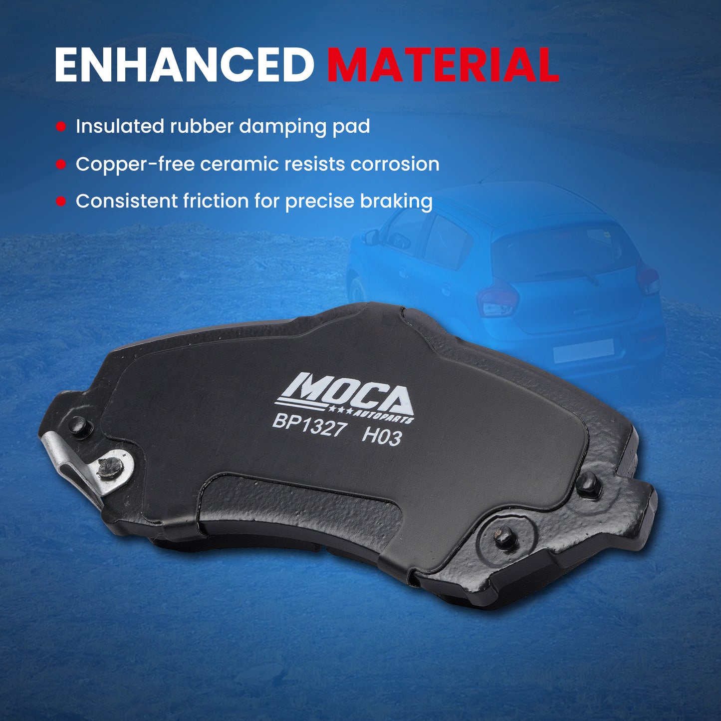 MOCA Disc Brake Pads - BP1327