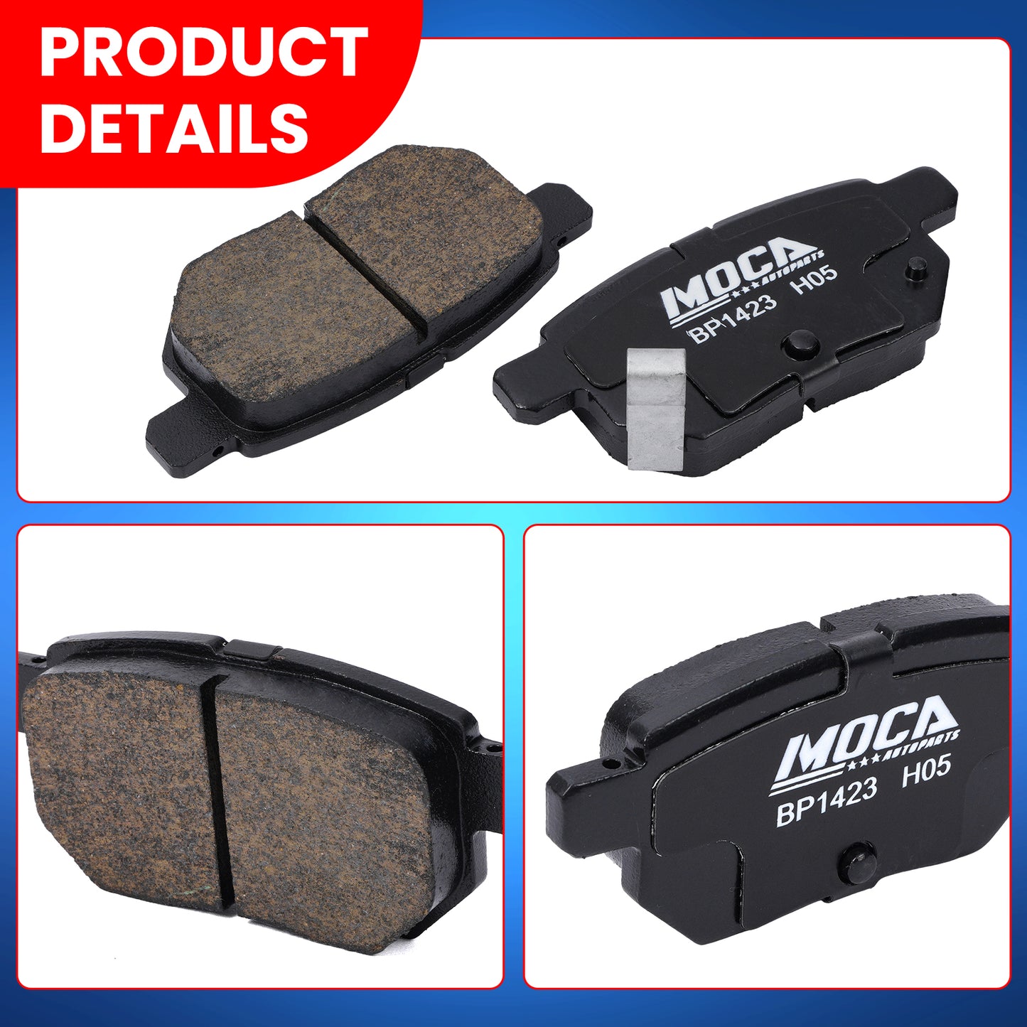 MOCA Disc Brake Pads - BP1423