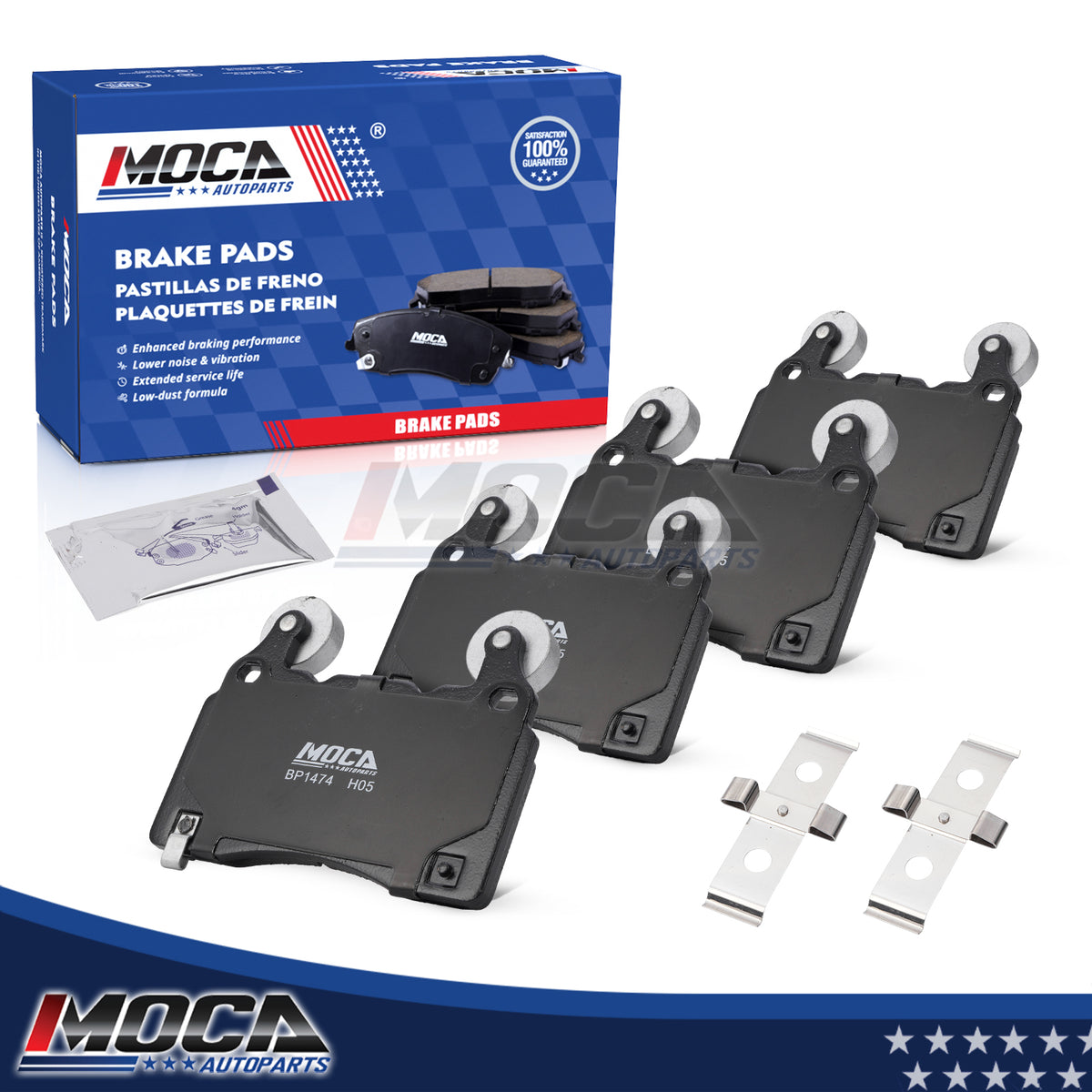 MOCA Disc Brake Pads - BP1474