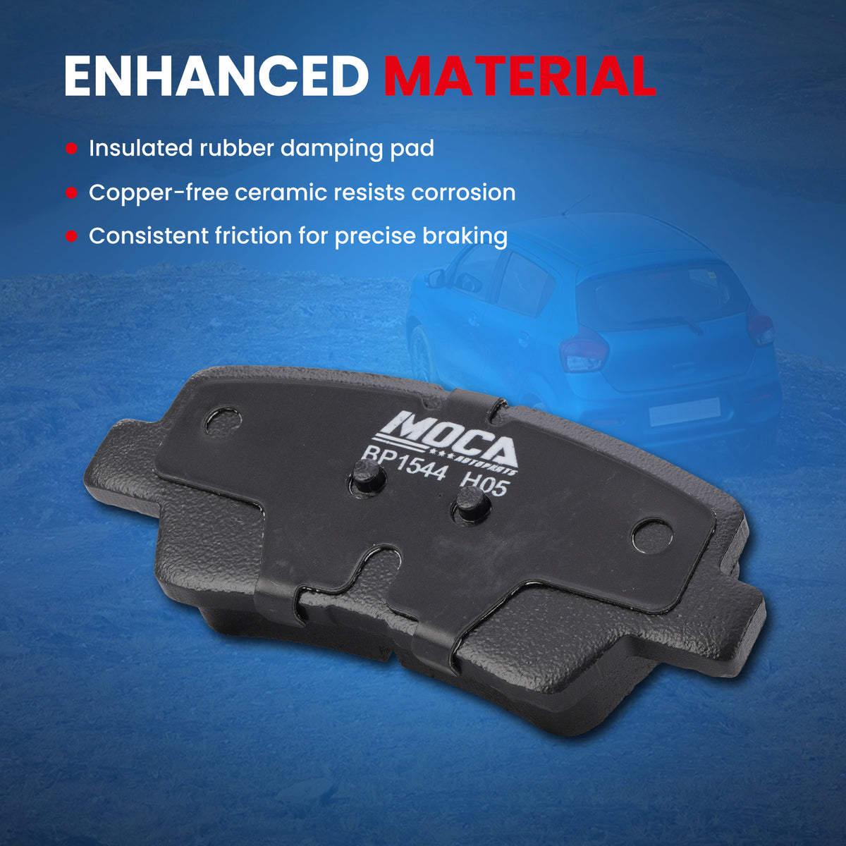 MOCA Disc Brake Pads - BP1544