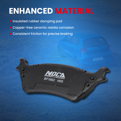 MOCA Disc Brake Pads - BP1602
