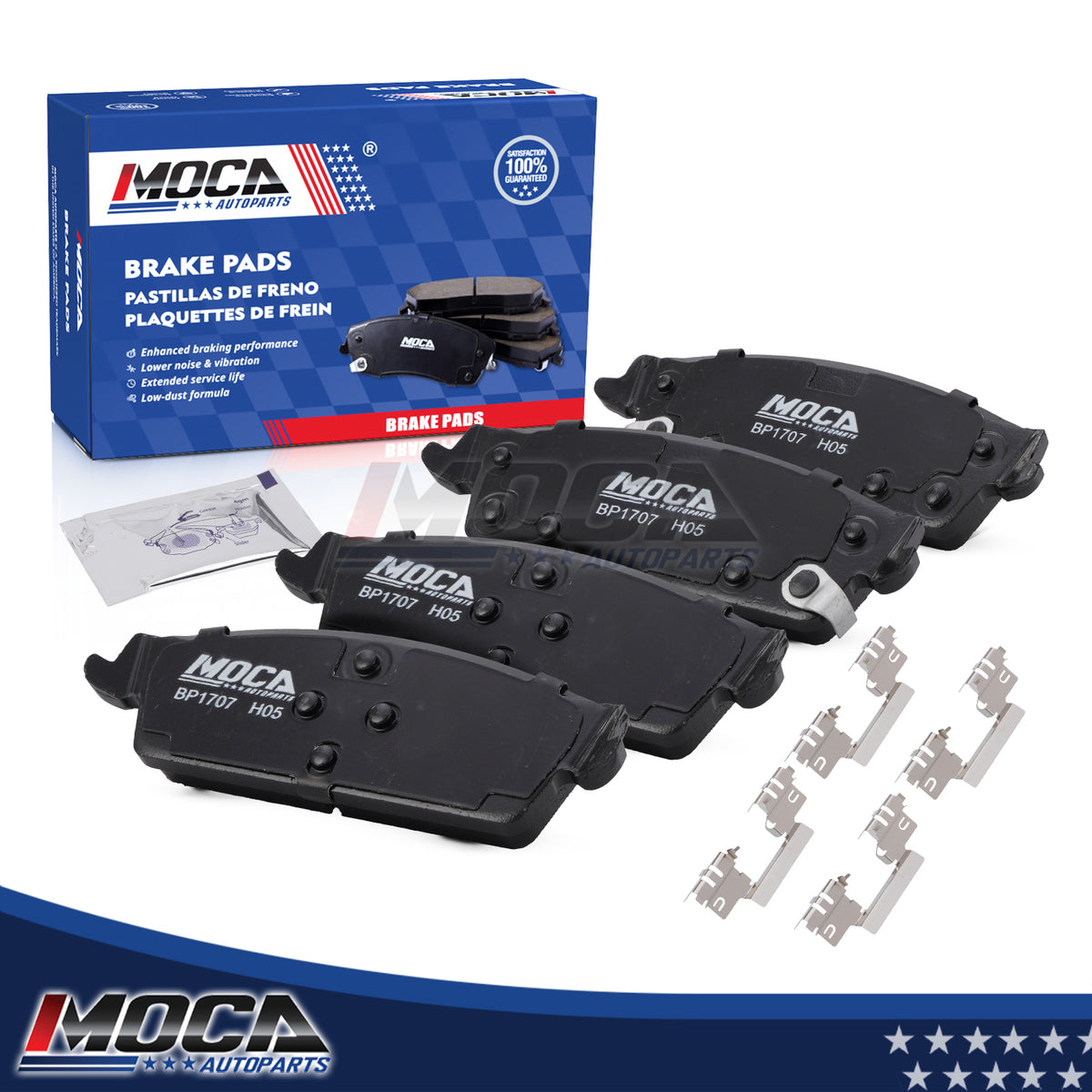 MOCA Disc Brake Pads - BP1707