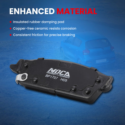 MOCA Disc Brake Pads - BP1707