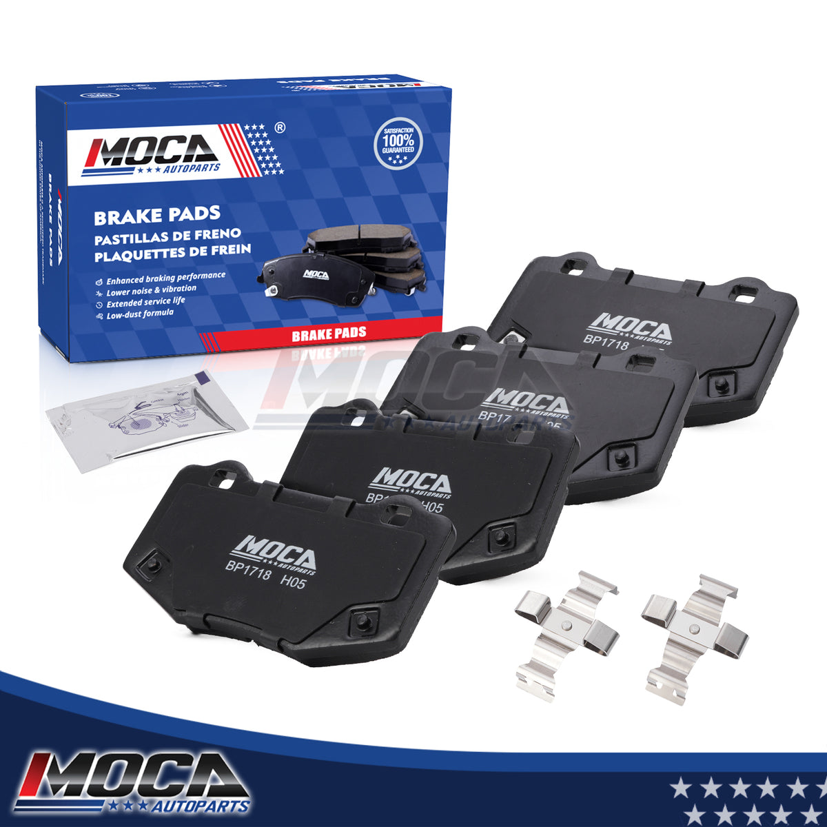 MOCA Disc Brake Pads - BP1718