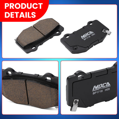 MOCA Disc Brake Pads - BP1718
