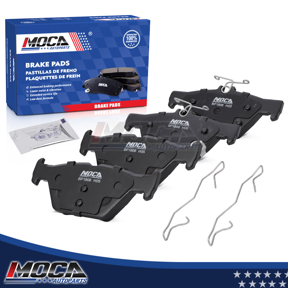MOCA Disc Brake Pads - BP1808