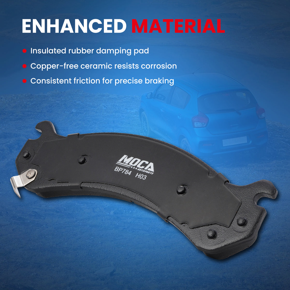 MOCA Disc Brake Pads - BP784