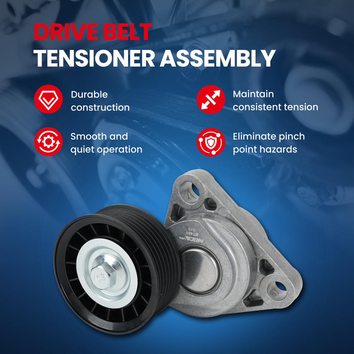 MOCA Accessory Drive Belt Tensioner - BT491