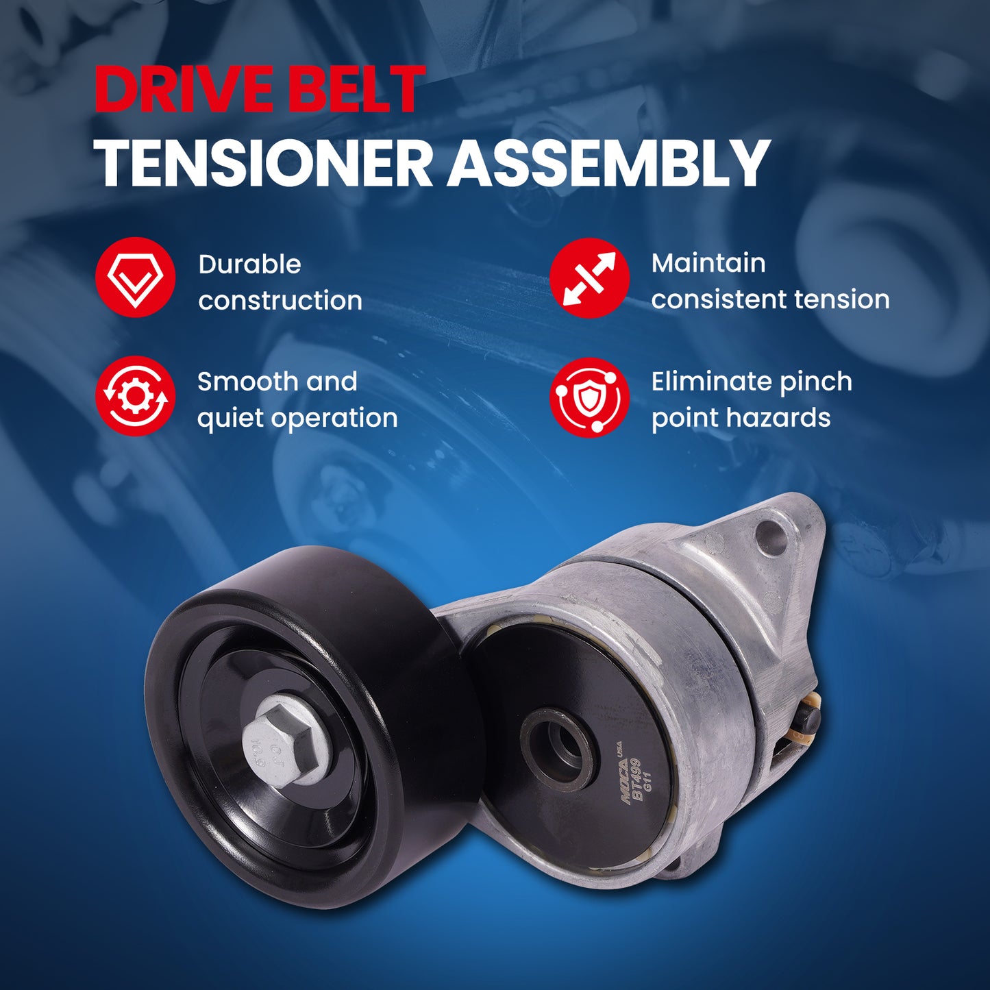 MOCA Accessory Drive Belt Tensioner - BT499