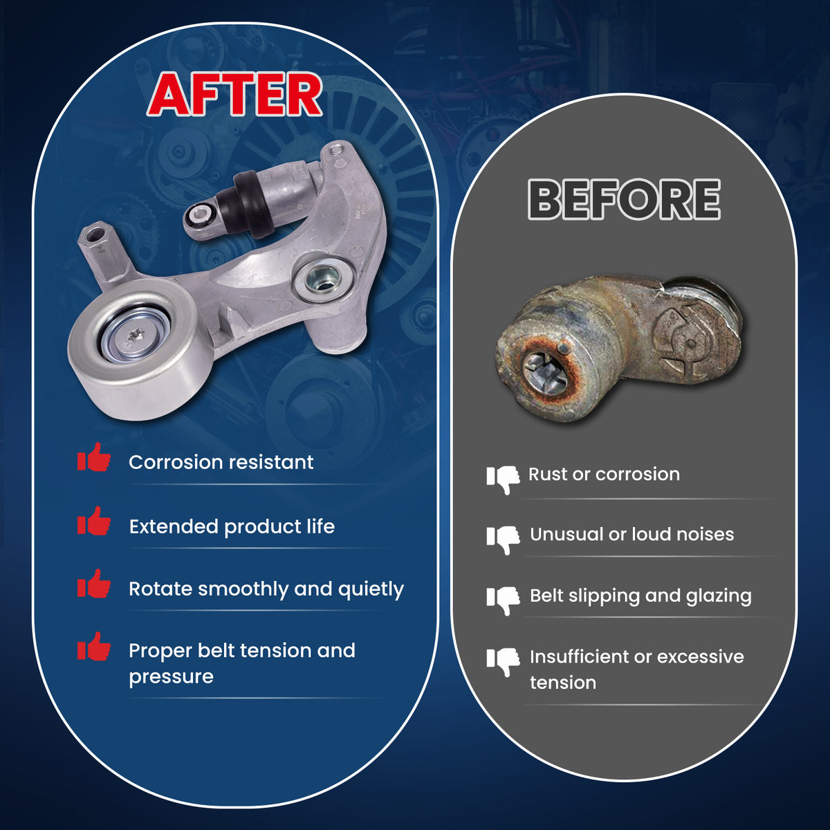 MOCA Accessory Drive Belt Tensioner - BT532
