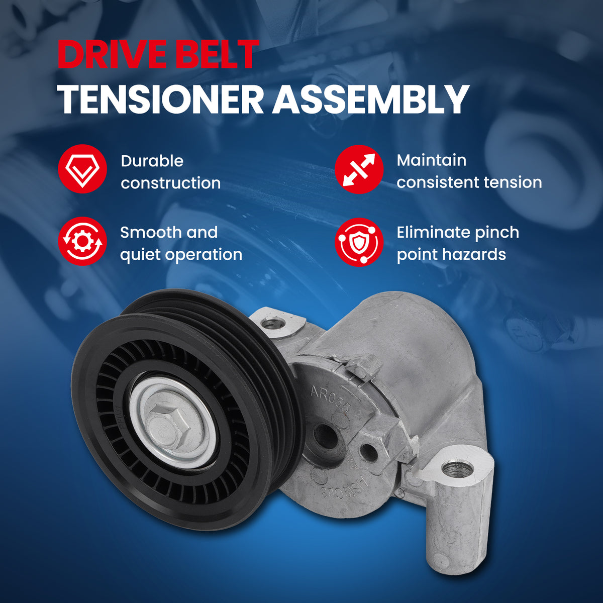 MOCA Accessory Drive Belt Idler Pulley - BT7019