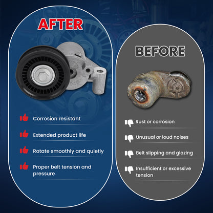 MOCA Accessory Drive Belt Idler Pulley - BT7019