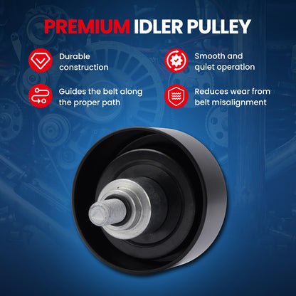 MOCA Accessory Drive Belt Idler Pulley - BT7126