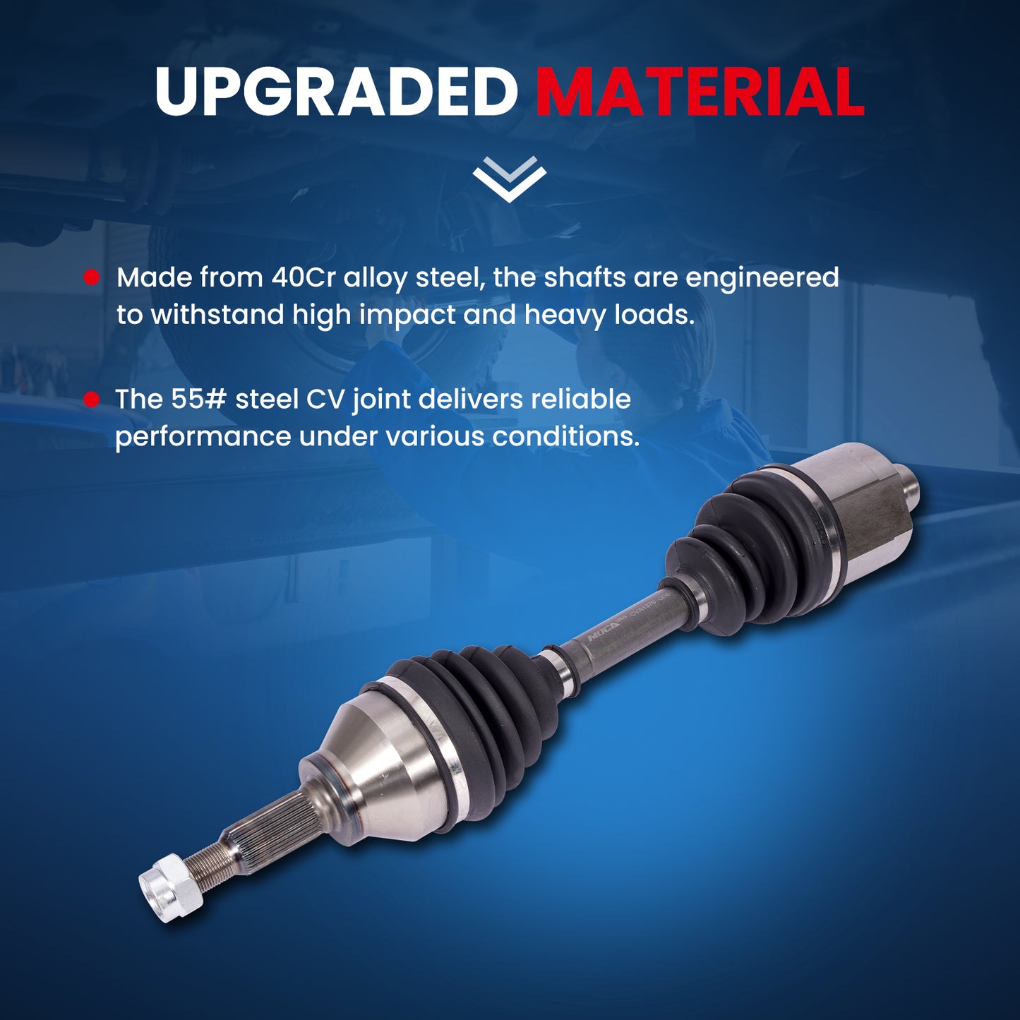 MOCA CV Axle Assembly - CVA1376K