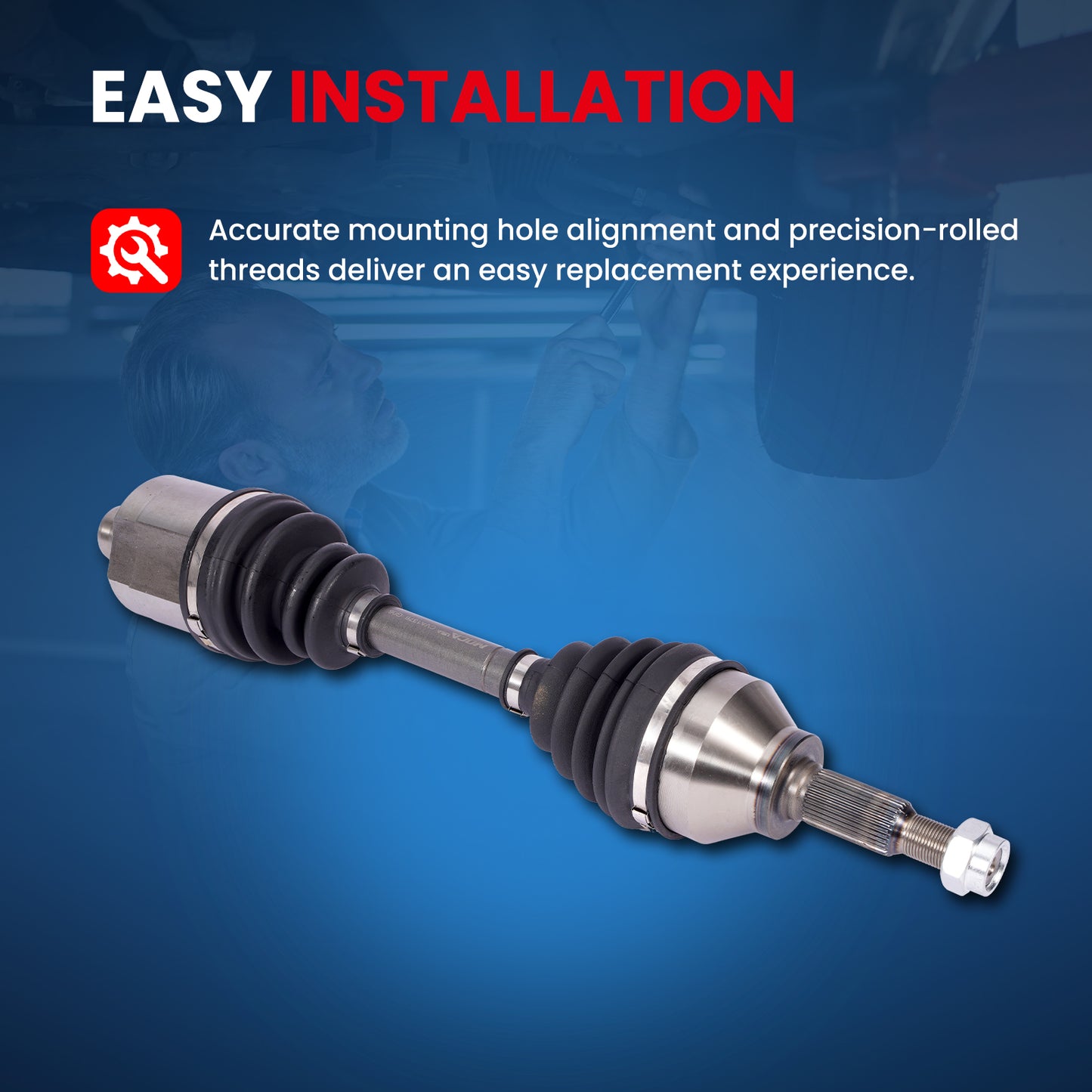 MOCA CV Axle Assembly - CVA1376K