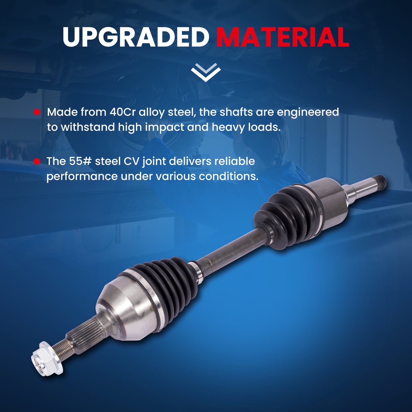 MOCA CV Axle Assembly - CVA1557K