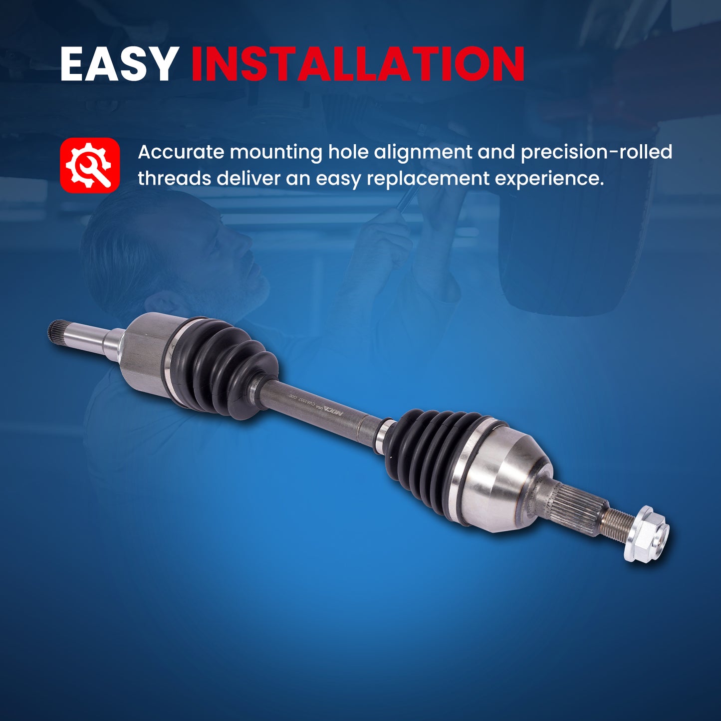 MOCA CV Axle Assembly - CVA1557K