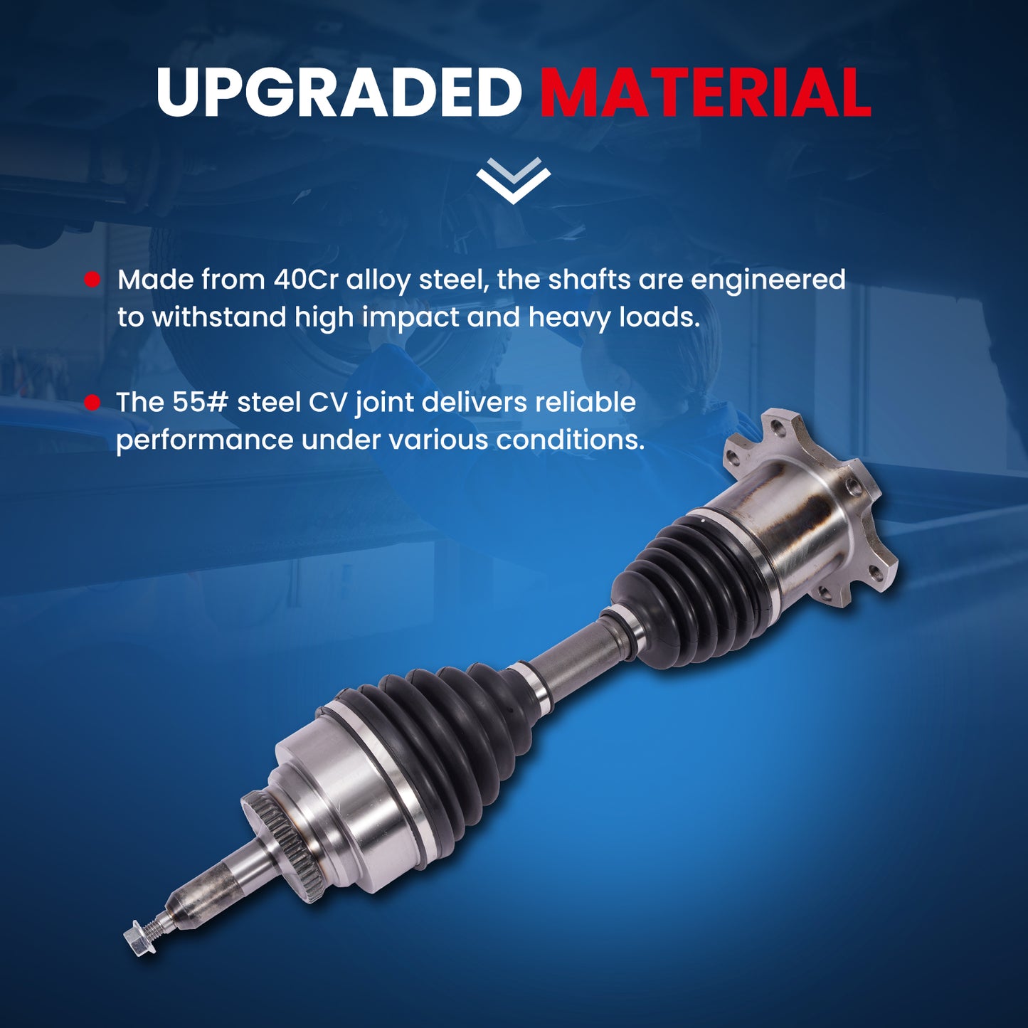 MOCA CV Axle Assembly - CVA2103K