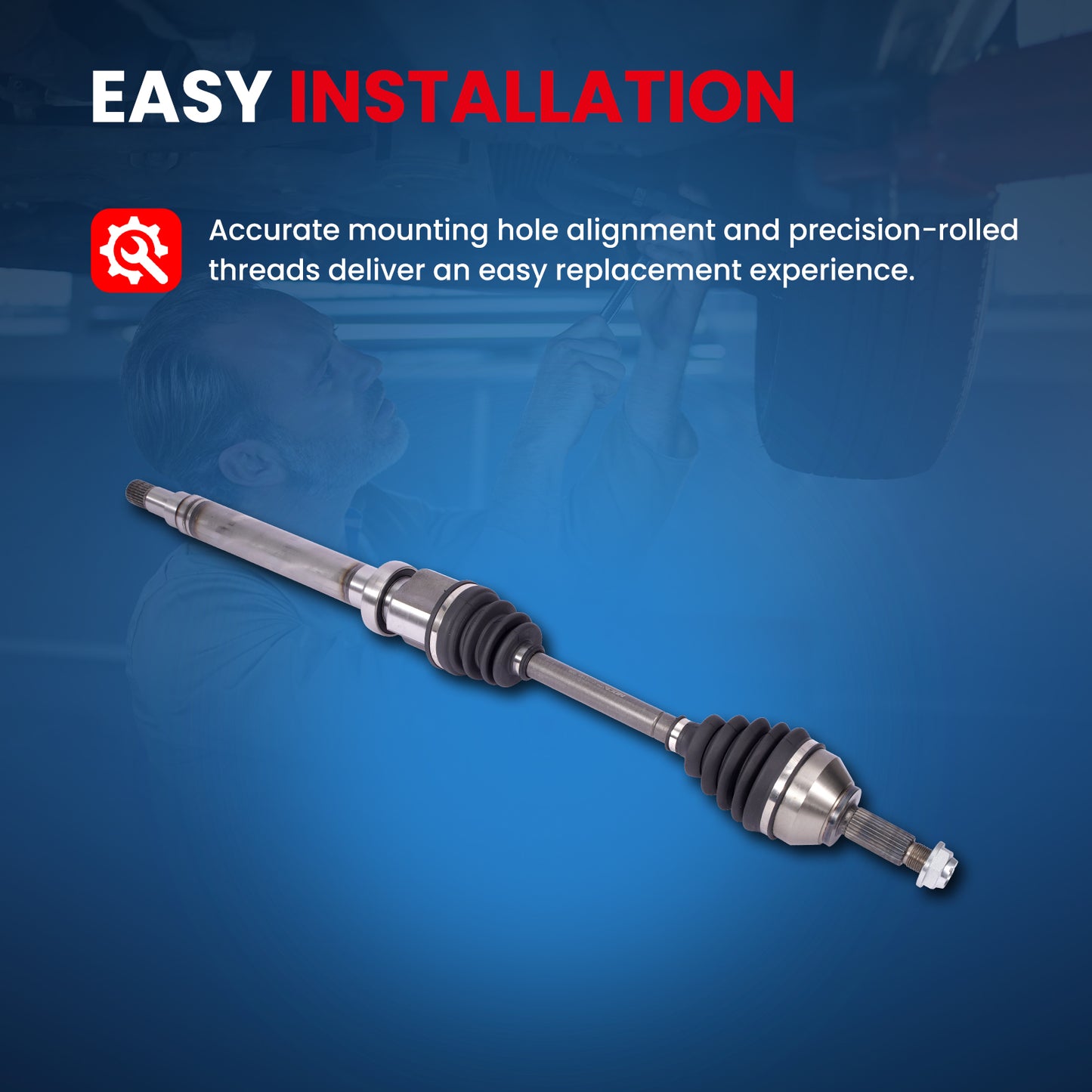MOCA CV Axle Assembly - CVA2143K