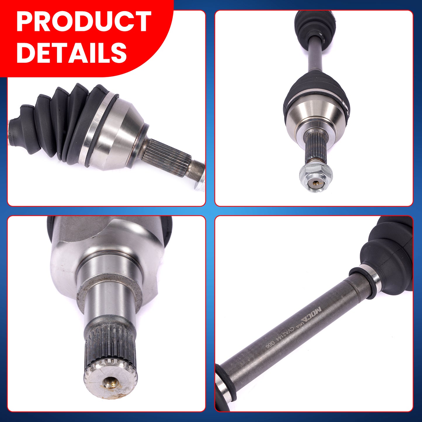 MOCA CV Axle Assembly - CVA2143K