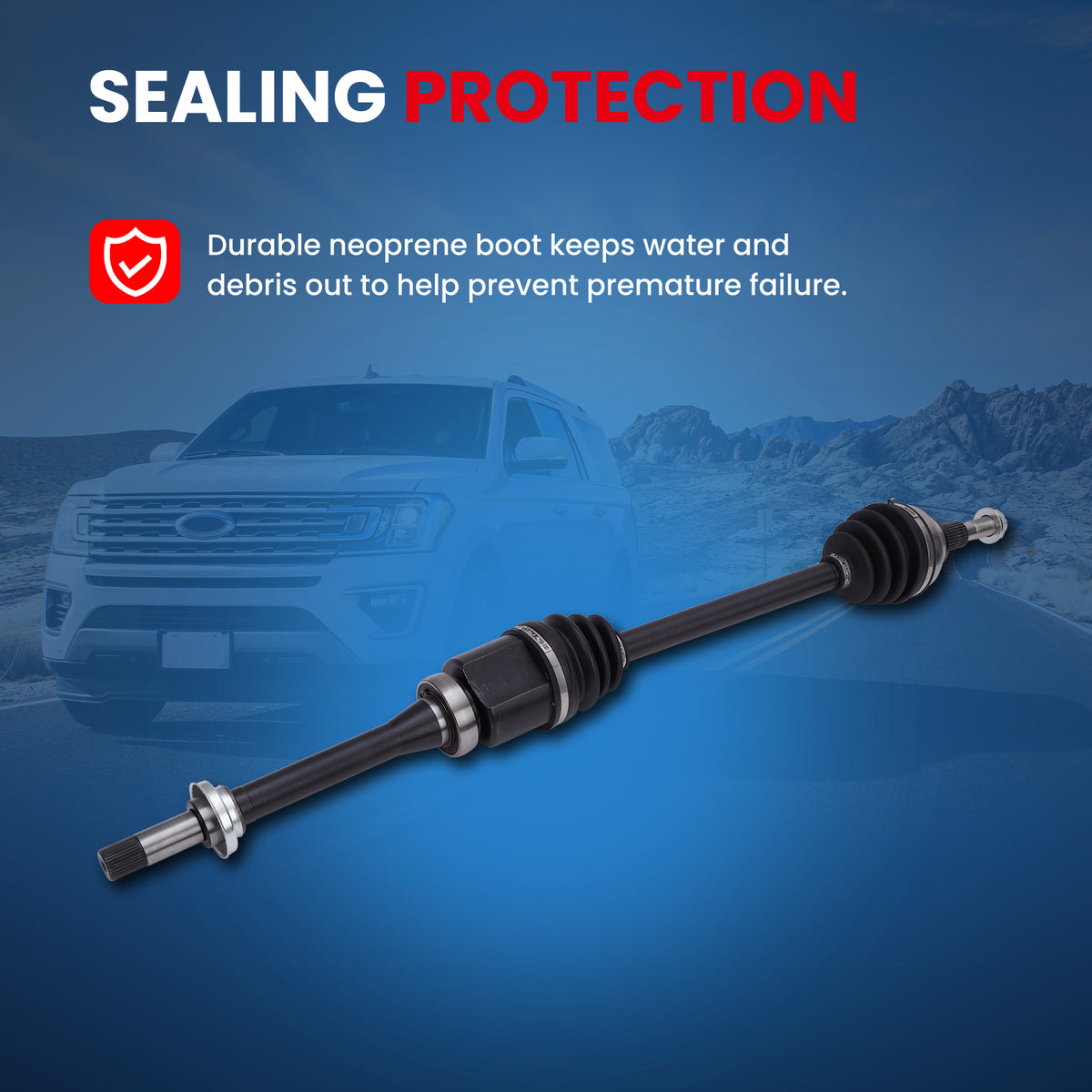 MOCA CV Axle Assembly - CVA2313K