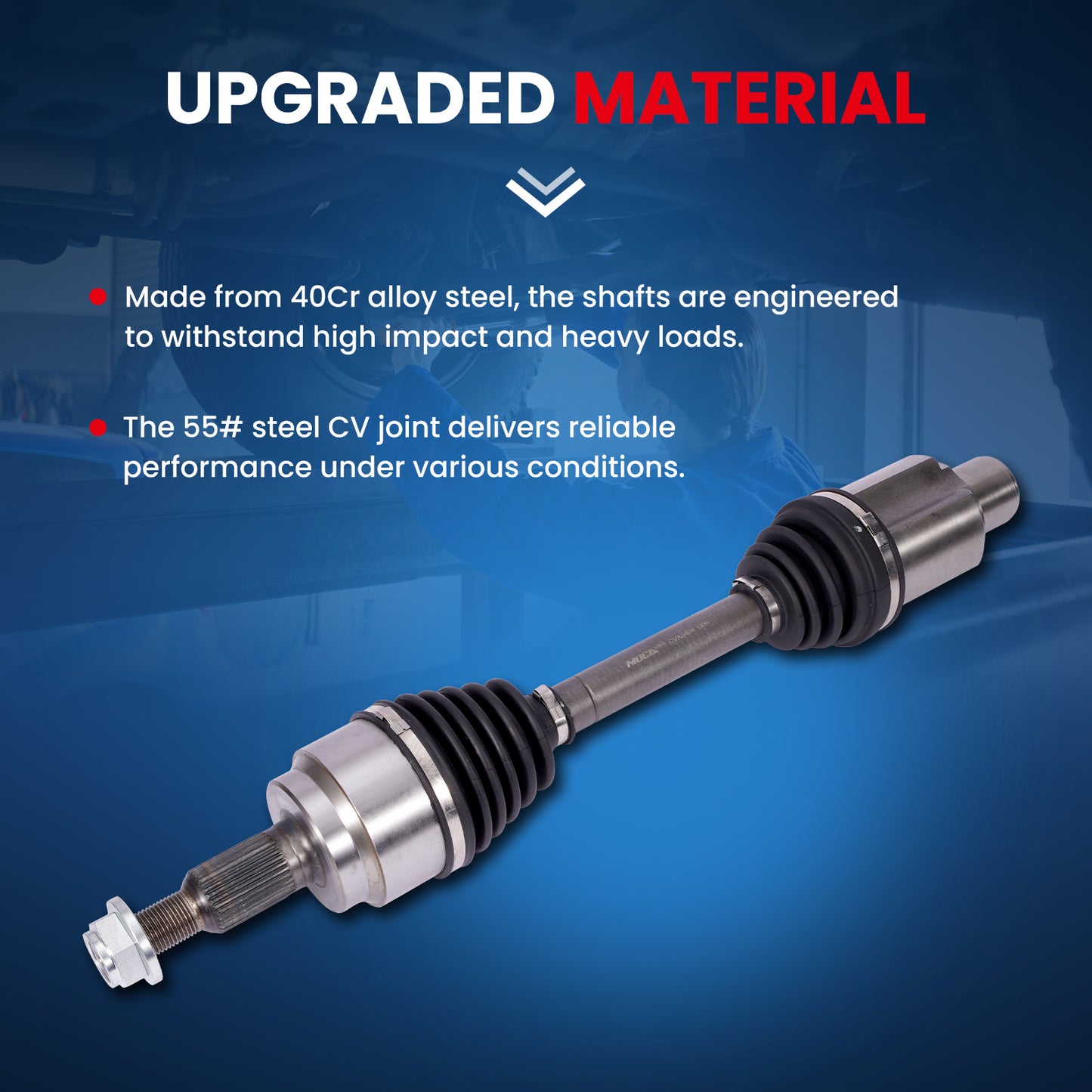 MOCA CV Axle Assembly - CVA3404K