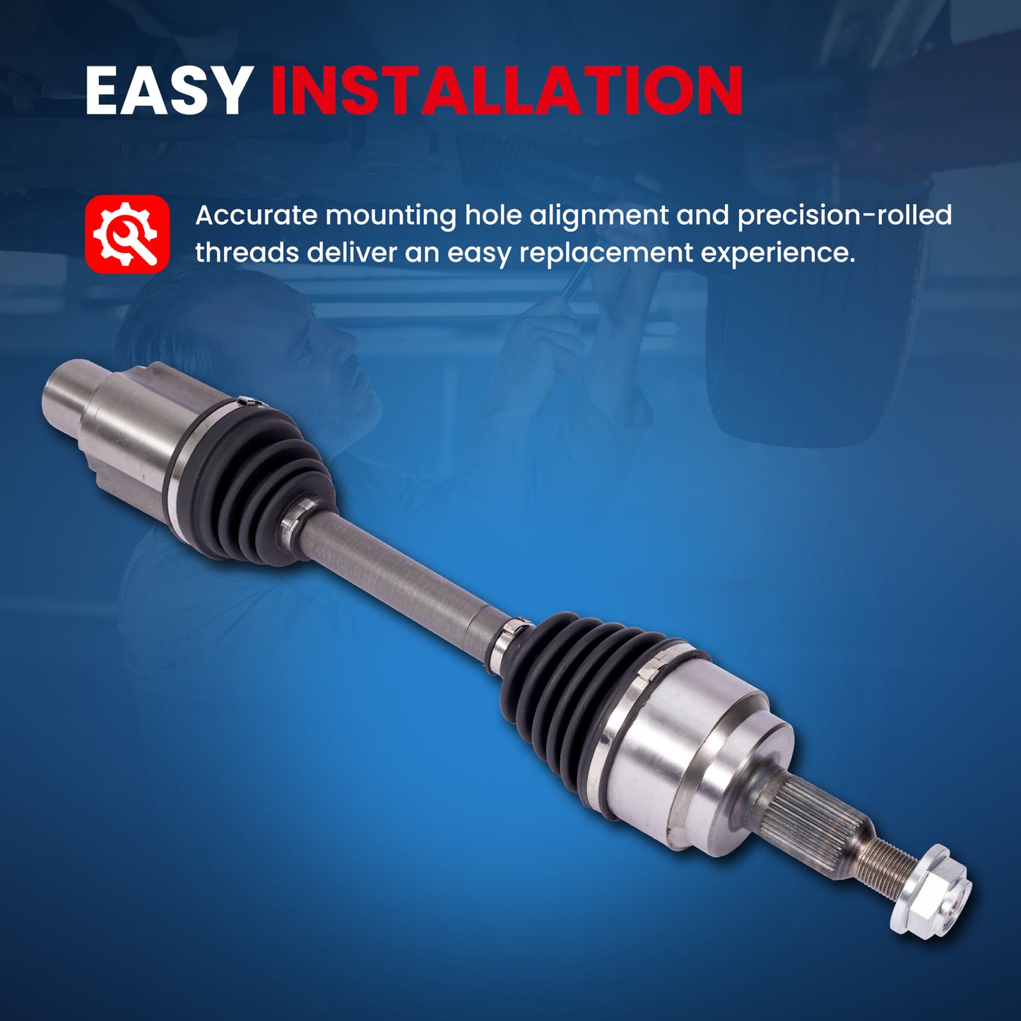 MOCA CV Axle Assembly - CVA3404K