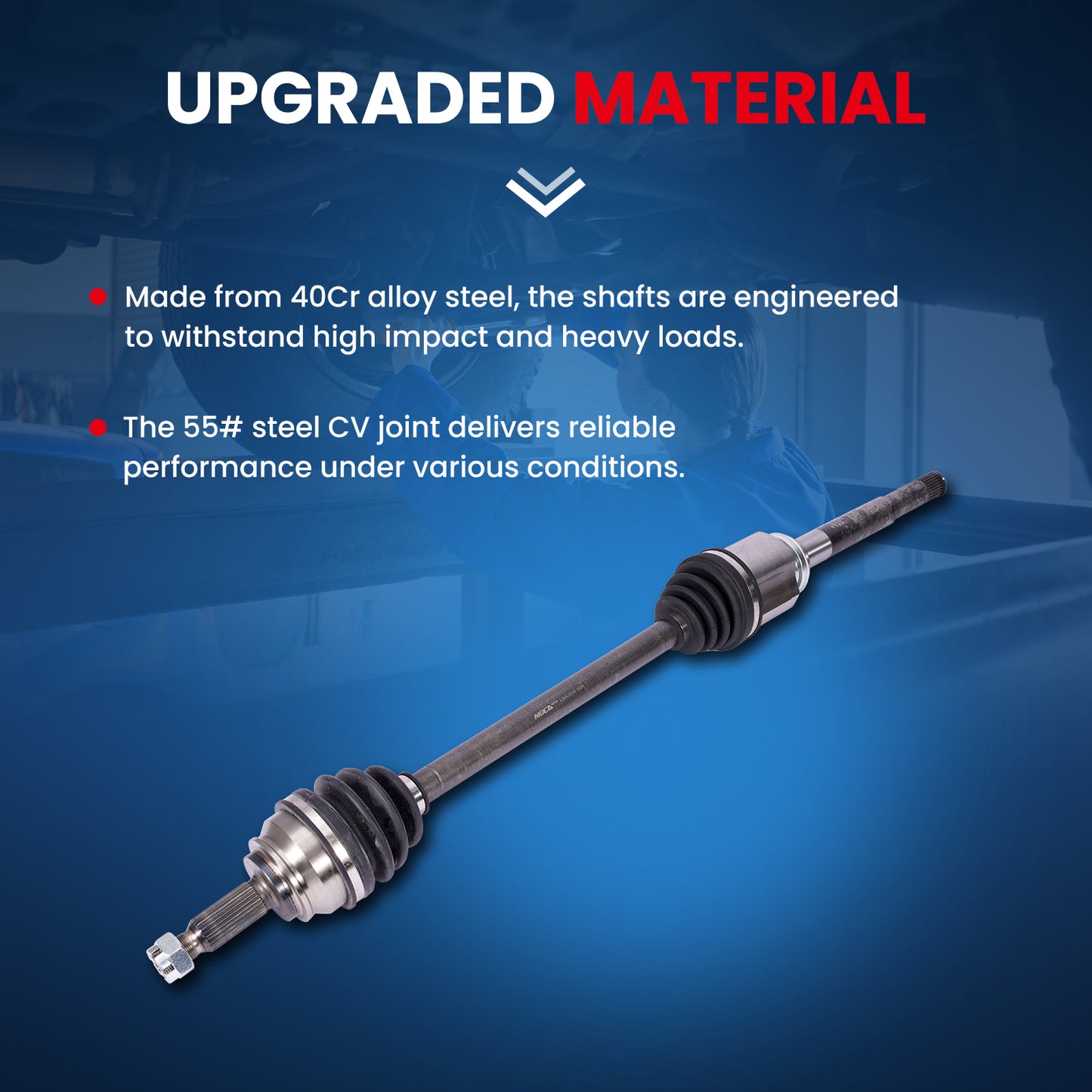 MOCA CV Axle Assembly - CVA3511K