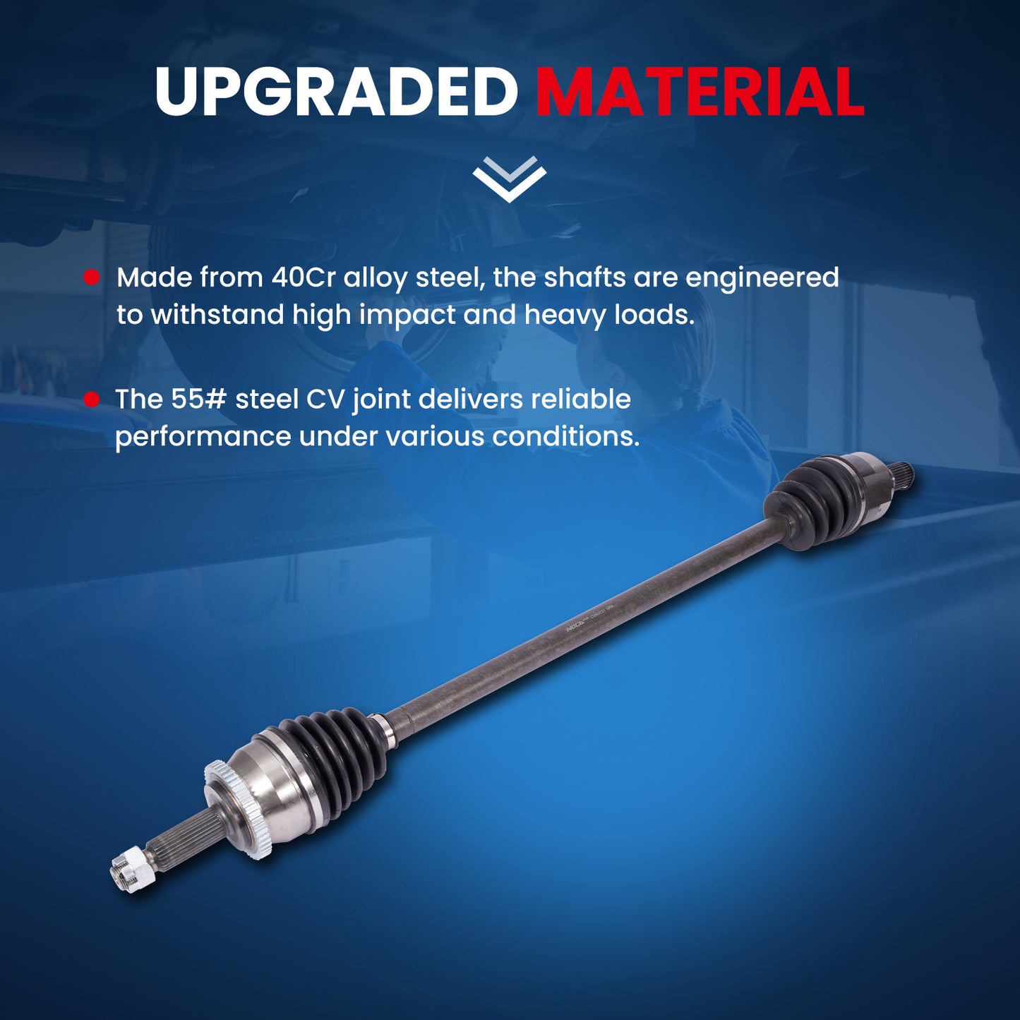 MOCA CV Axle Assembly - CVA3720K