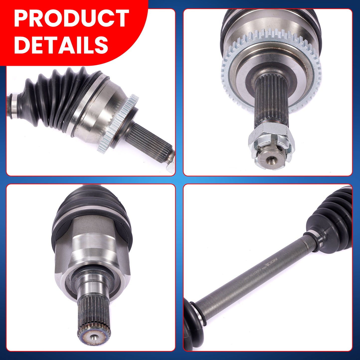 MOCA CV Axle Assembly - CVA3720K