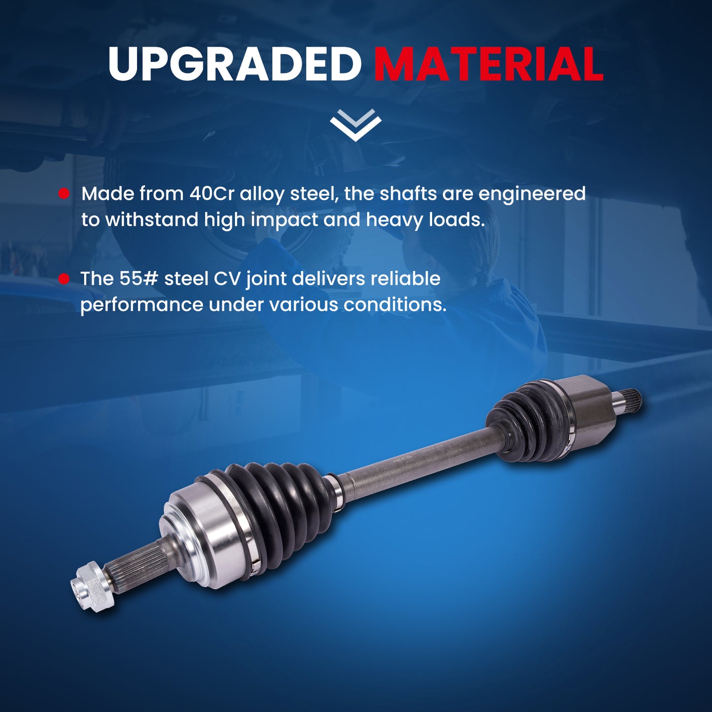 MOCA CV Axle Assembly - CVA4206K