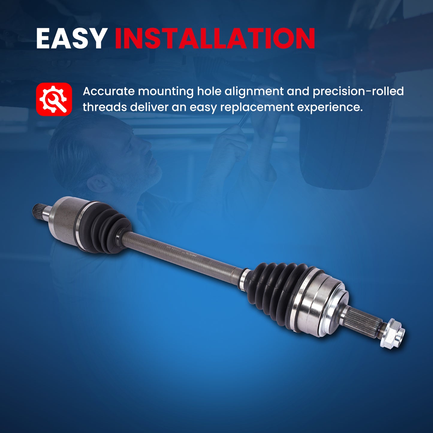 MOCA CV Axle Assembly - CVA4224K