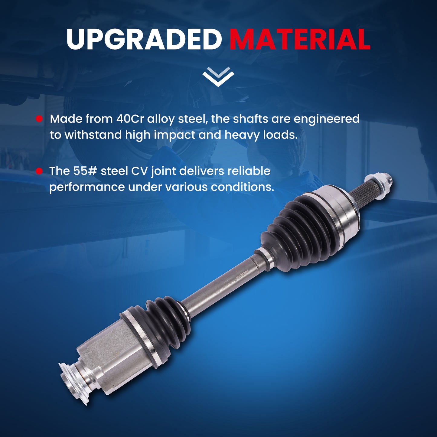 MOCA CV Axle Assembly - CVA4256K