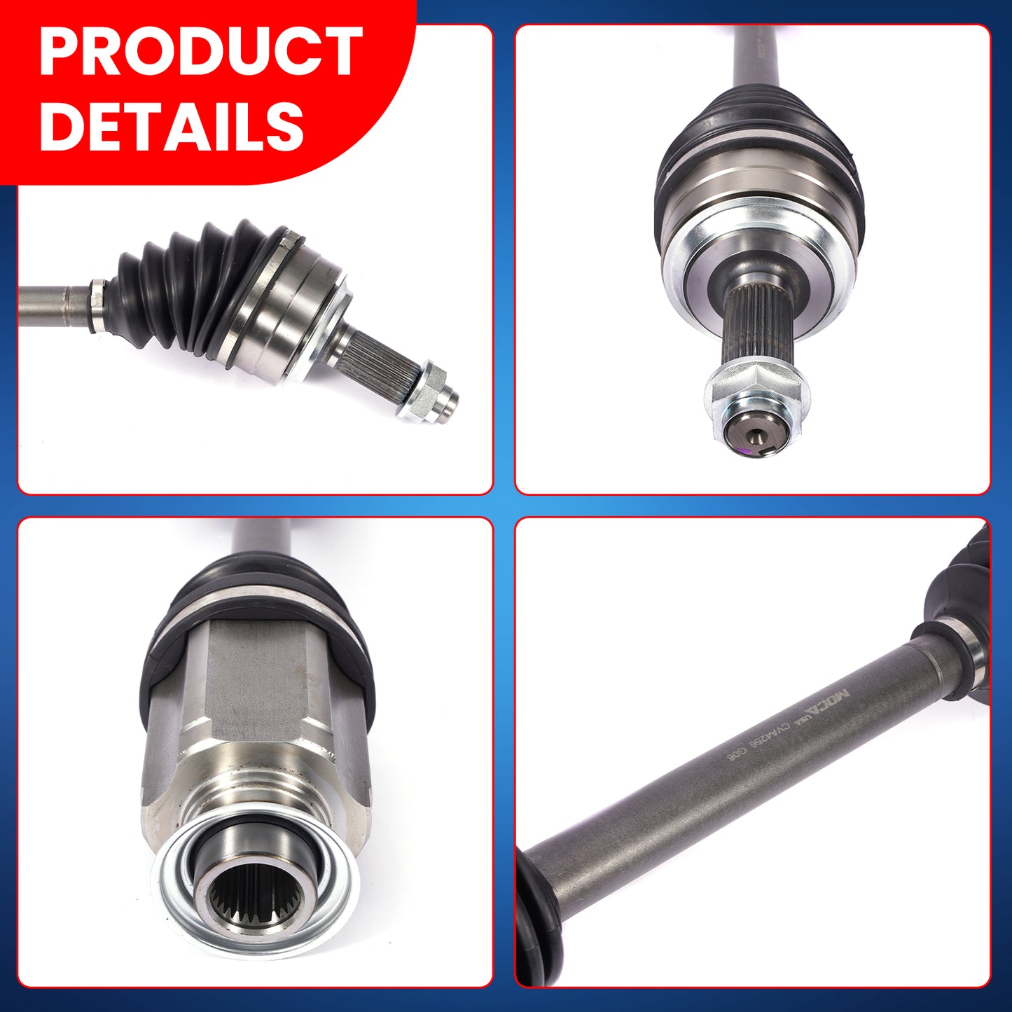 MOCA CV Axle Assembly - CVA4256K
