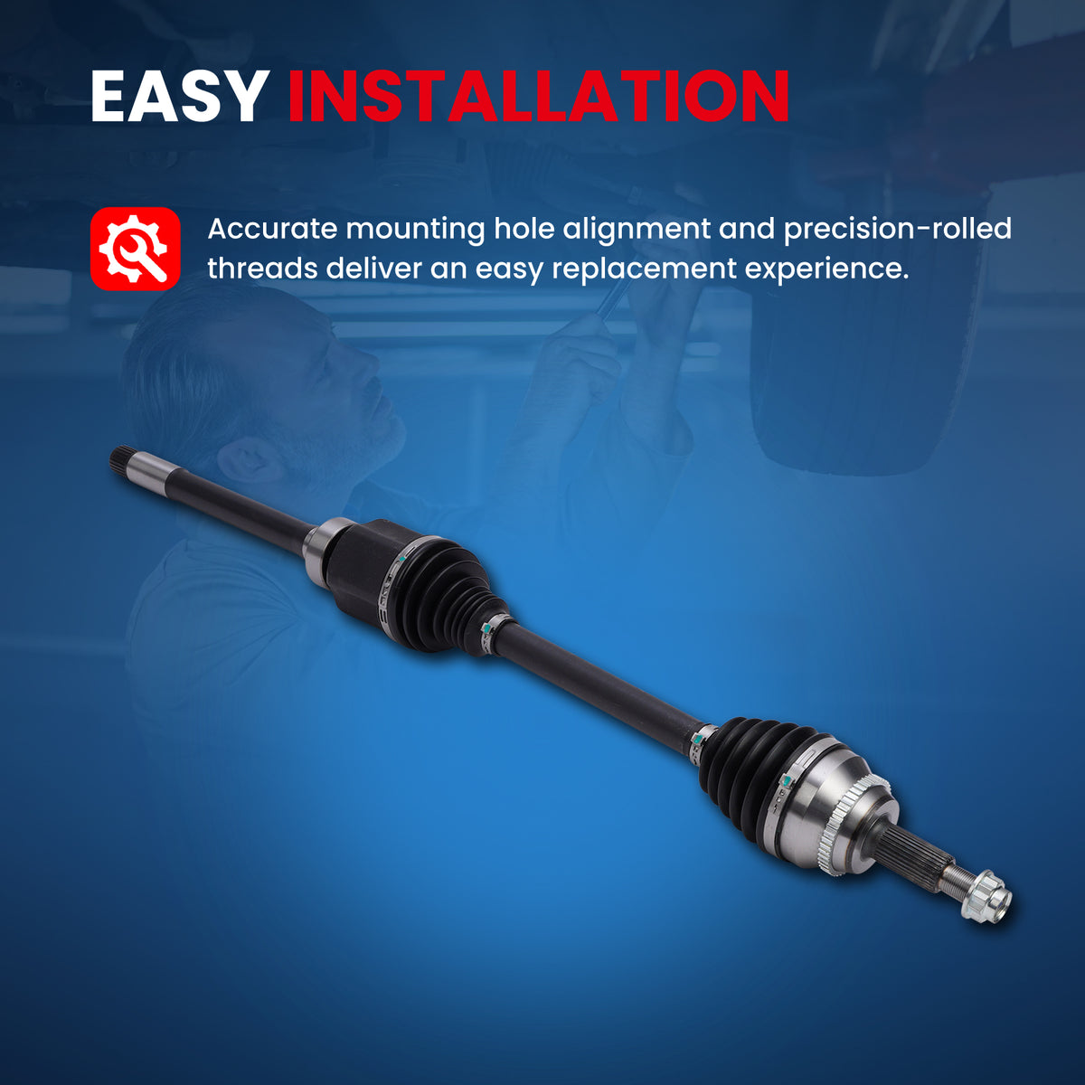 MOCA CV Axle Assembly - CVA5307K