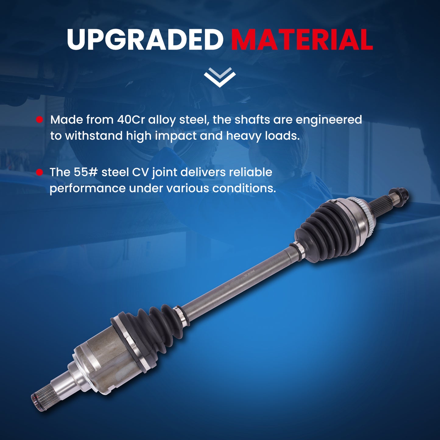 MOCA CV Axle Assembly - CVA5397K