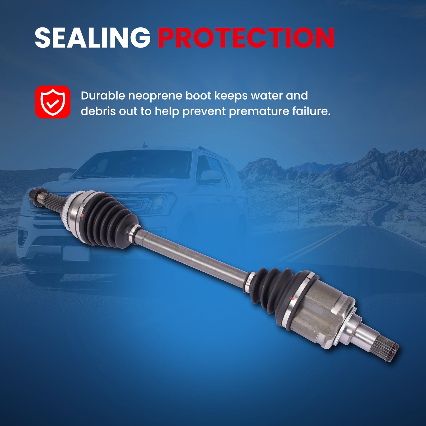MOCA CV Axle Assembly - CVA5397K