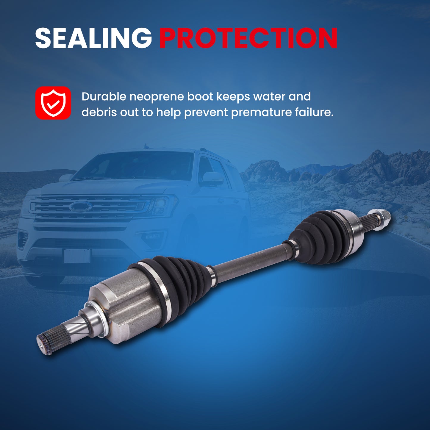 MOCA CV Axle Assembly - CVA6258K