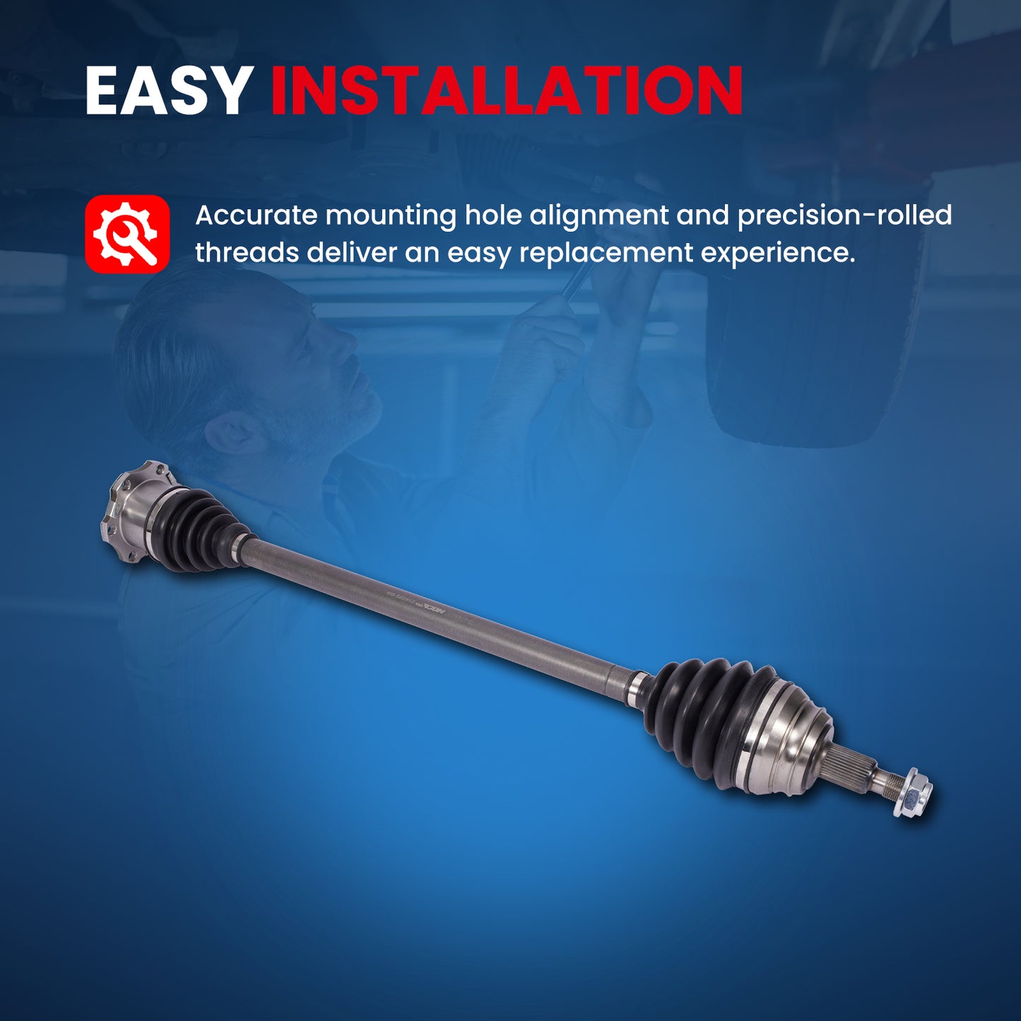 MOCA CV Axle Assembly - CVA7250K