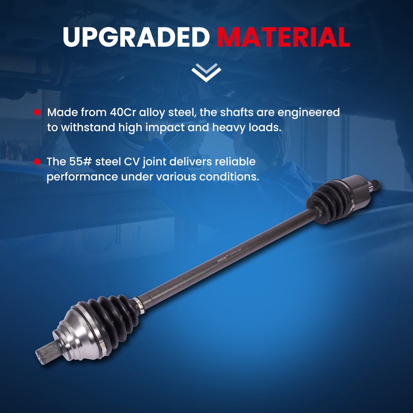 MOCA CV Axle Assembly - CVA7333K