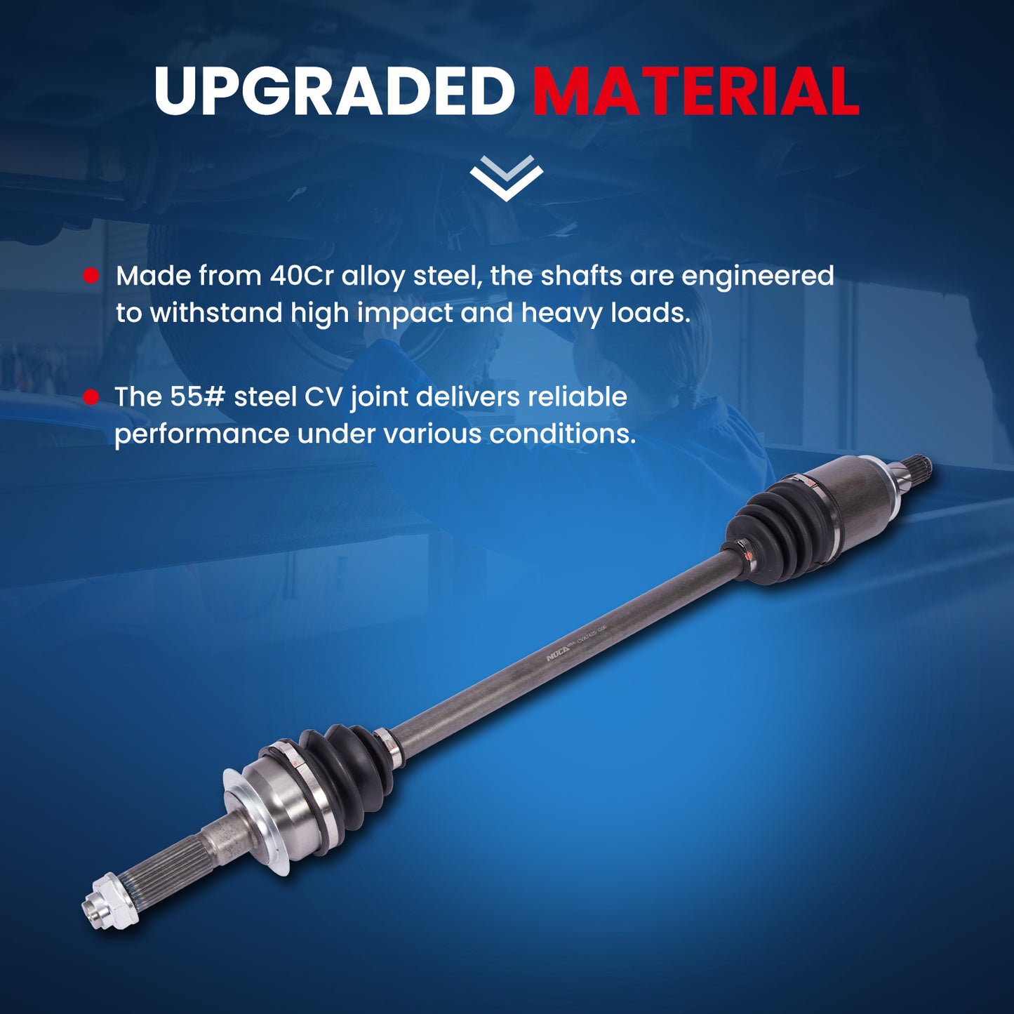 MOCA CV Axle Assembly - CVA7425K