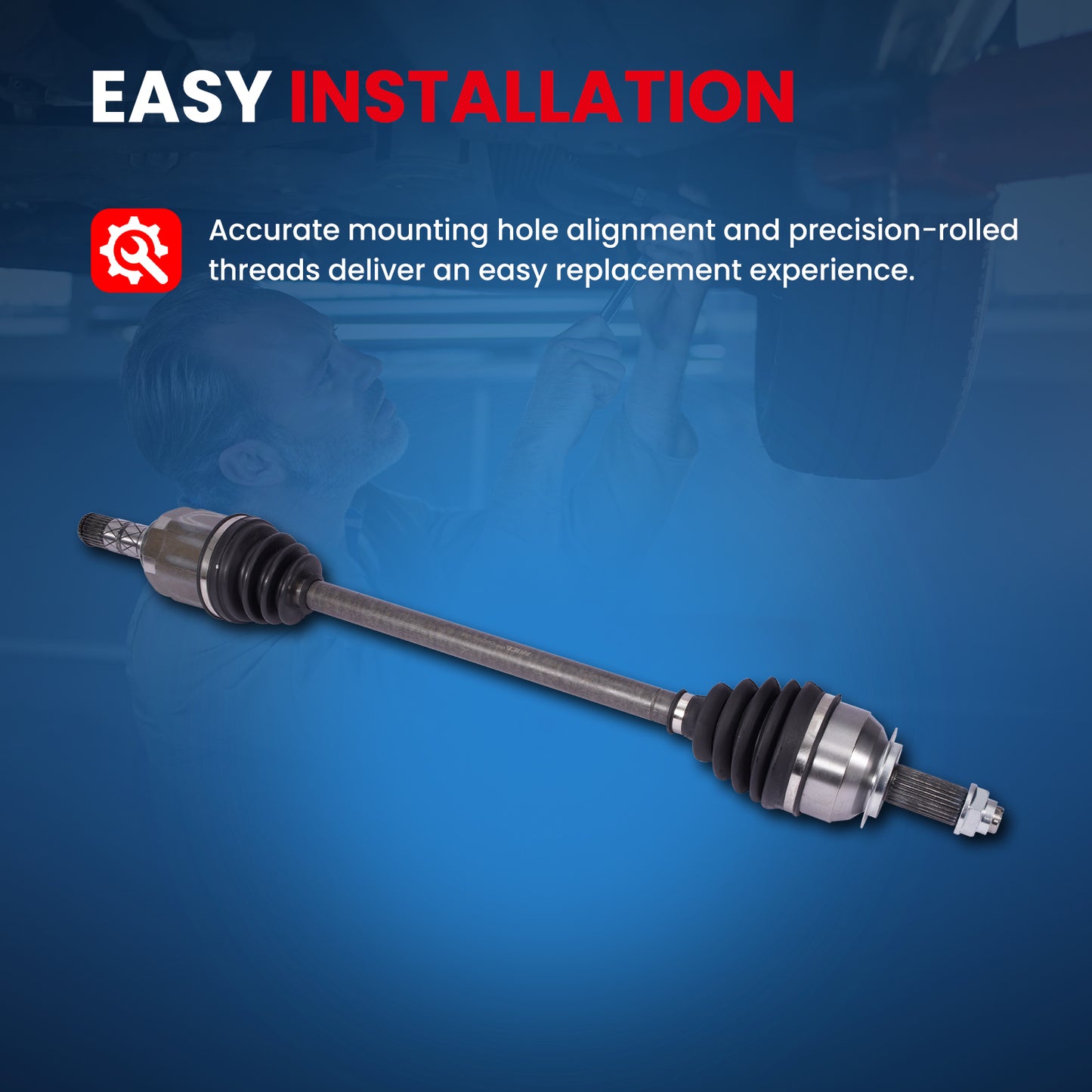 MOCA CV Axle Assembly - CVA7509K