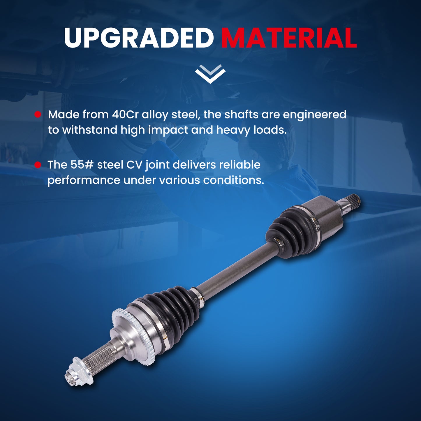 MOCA CV Axle Assembly - CVA8152K